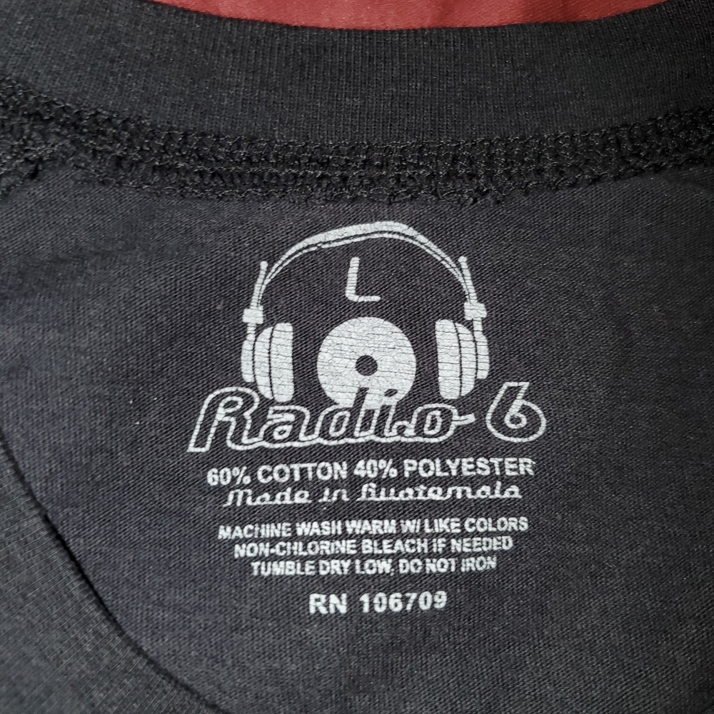 Men's Black Muscle Tee - Picture 5 of 5